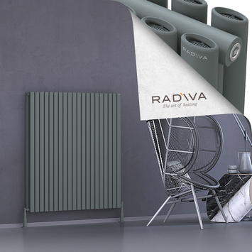 Radiva - Tano Radiateur En Aluminium 1200x1152 Anthracite
