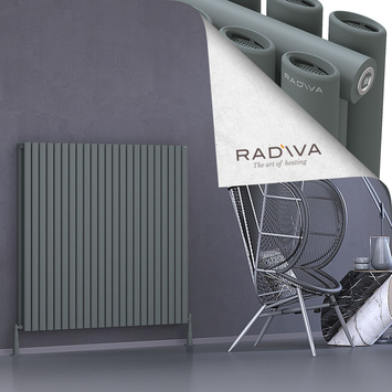 Radiva - Tano Radiateur En Aluminium 1200x1326 Anthracite