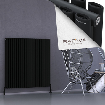 Radiva - Tano Radiateur En Aluminium 1200x1326 Noir