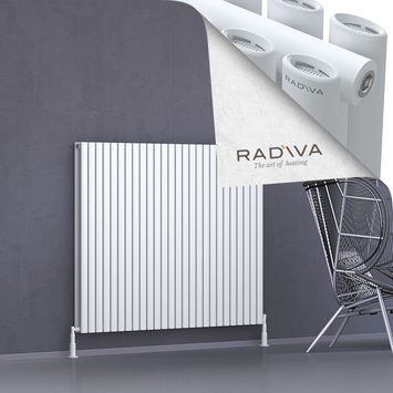 Radiva - Tano Radiateur En Aluminium 1200x1500 Blanc