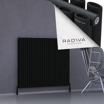 Radiva - Tano Radiateur En Aluminium 1200x1558 Noir
