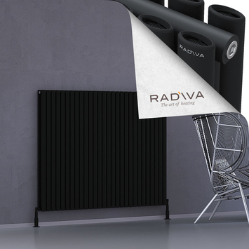 Radiva - Tano Radiateur En Aluminium 1200x1616 Noir