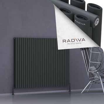 Radiva - Tano Radiateur En Aluminium 1200x1674 Anthracite Foncé