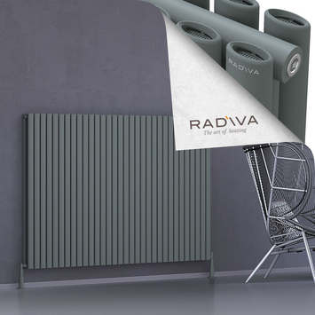 Radiva - Tano Radiateur En Aluminium 1200x1848 Anthracite