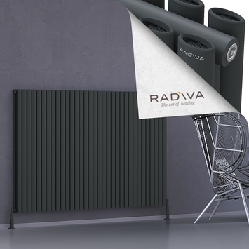 Radiva - Tano Radiateur En Aluminium 1200x1906 Anthracite Foncé