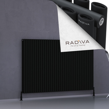Radiva - Tano Radiateur En Aluminium 1200x2080 Noir