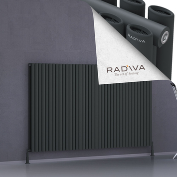 Radiva - Tano Radiateur En Aluminium 1200x2196 Anthracite Foncé