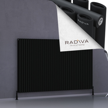 Radiva - Tano Radiateur En Aluminium 1200x2196 Noir
