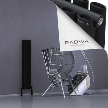 Radiva - Tano Radiateur En Aluminium 1200x224 Noir