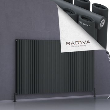 Radiva - Tano Radiateur En Aluminium 1200x2254 Anthracite Foncé