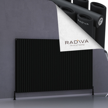 Radiva - Tano Radiateur En Aluminium 1200x2254 Noir