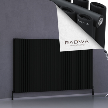 Radiva - Tano Radiateur En Aluminium 1200x2312 Noir