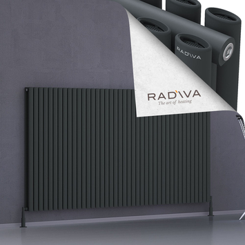 Radiva - Tano Radiateur En Aluminium 1200x2370 Anthracite Foncé
