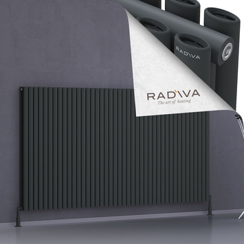 Radiva - Tano Radiateur En Aluminium 1200x2428 Anthracite Foncé