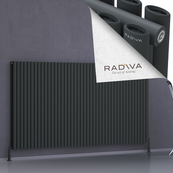 Radiva - Tano Radiateur En Aluminium 1200x2486 Anthracite Foncé