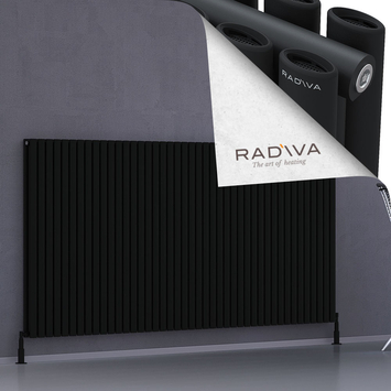 Radiva - Tano Radiateur En Aluminium 1200x2486 Noir