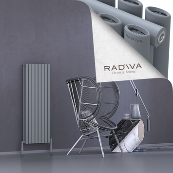 Radiva - Tano Radiateur En Aluminium 1200x456 Gris