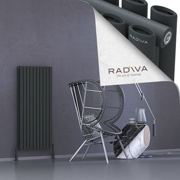 Radiva - Tano Radiateur En Aluminium 1200x572 Anthracite Foncé