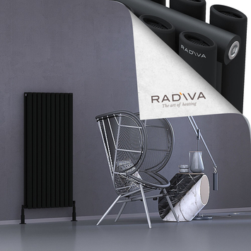Radiva - Tano Radiateur En Aluminium 1200x572 Noir