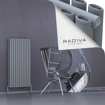 Radiva - Tano Radiateur En Aluminium 1200x630 Gris