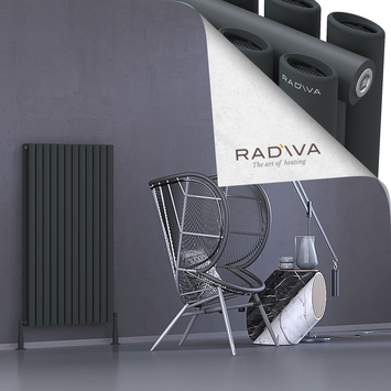 Radiva - Tano Radiateur En Aluminium 1200x688 Anthracite Foncé