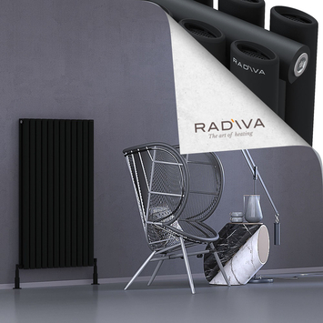 Radiva - Tano Radiateur En Aluminium 1200x688 Noir