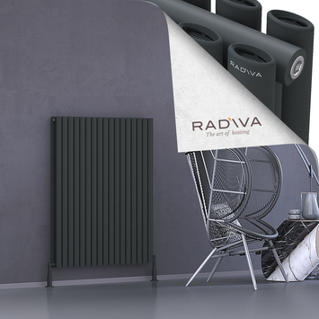 Radiva - Tano Radiateur En Aluminium 1200x978 Anthracite Foncé