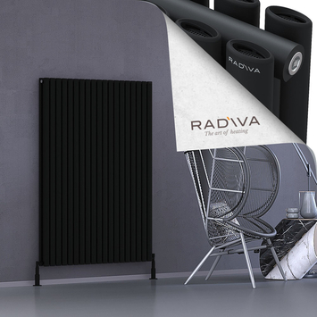 Radiva - Tano Radiateur En Aluminium 1500x1094 Noir