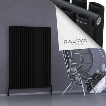 Radiva - Tano Radiateur En Aluminium 1500x1210 Noir