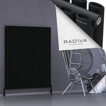 Radiva - Tano Radiateur En Aluminium 1500x1326 Noir