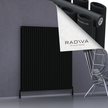 Radiva - Tano Radiateur En Aluminium 1500x1500 Noir
