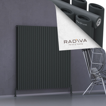 Radiva - Tano Radiateur En Aluminium 1500x1616 Anthracite Foncé
