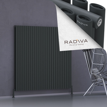 Radiva - Tano Radiateur En Aluminium 1500x1674 Anthracite Foncé