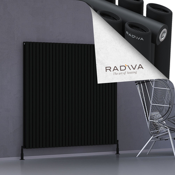 Radiva - Tano Radiateur En Aluminium 1500x1674 Noir