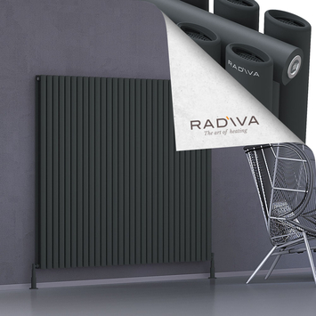 Radiva - Tano Radiateur En Aluminium 1500x1732 Anthracite Foncé