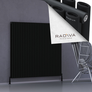 Radiva - Tano Radiateur En Aluminium 1500x1732 Noir