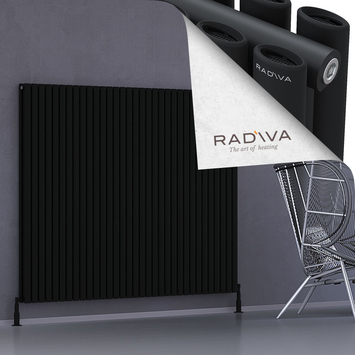 Radiva - Tano Radiateur En Aluminium 1500x1906 Noir