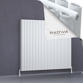 Radiva - Tano Radiateur En Aluminium 1500x1964 Blanc