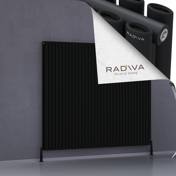 Radiva - Tano Radiateur En Aluminium 1500x1964 Noir