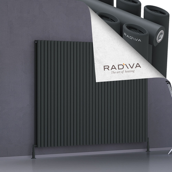 Radiva - Tano Radiateur En Aluminium 1500x2080 Anthracite Foncé