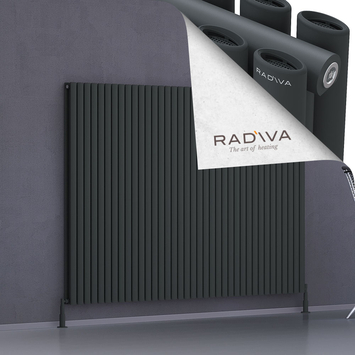 Radiva - Tano Radiateur En Aluminium 1500x2138 Anthracite Foncé