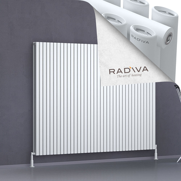 Radiva - Tano Radiateur En Aluminium 1500x2138 Blanc