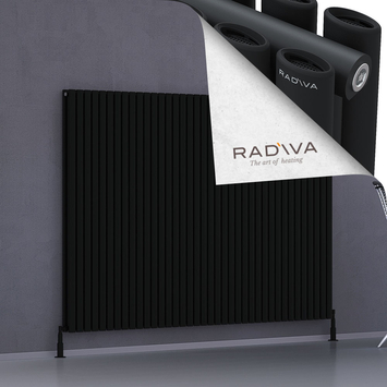 Radiva - Tano Radiateur En Aluminium 1500x2196 Noir