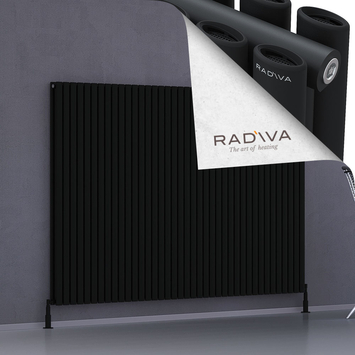 Radiva - Tano Radiateur En Aluminium 1500x2254 Noir