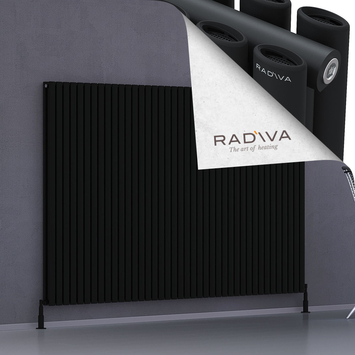 Radiva - Tano Radiateur En Aluminium 1500x2312 Noir