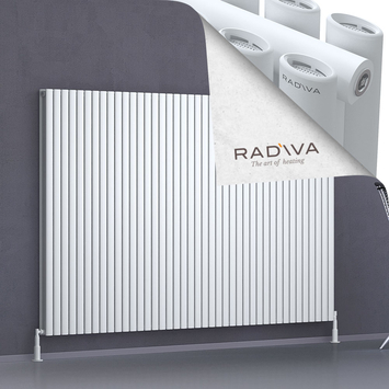 Radiva - Tano Radiateur En Aluminium 1500x2370 Blanc