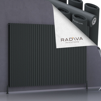 Radiva - Tano Radiateur En Aluminium 1500x2428 Anthracite Foncé