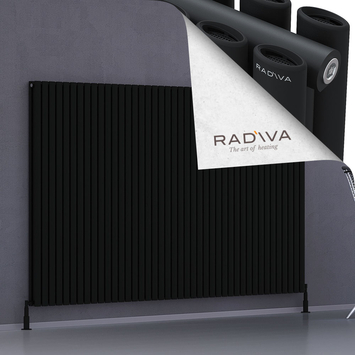 Radiva - Tano Radiateur En Aluminium 1500x2428 Noir