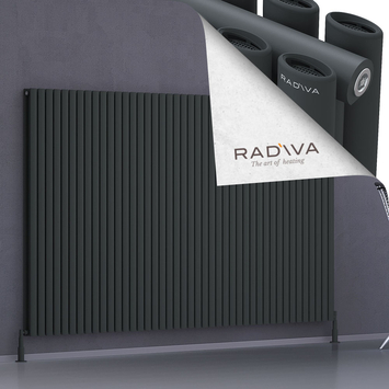 Radiva - Tano Radiateur En Aluminium 1500x2486 Anthracite Foncé