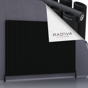 Radiva - Tano Radiateur En Aluminium 1500x2486 Noir